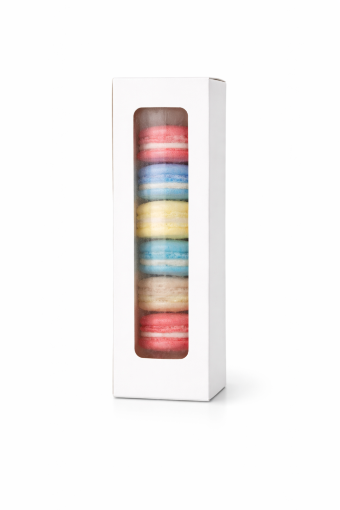macaron sojawas kaarsen pak van 6